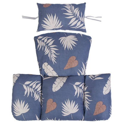 Egg Chair Hanging Basket Seat Soft Cushion with Headrest DailySale