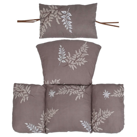 Egg Chair Hanging Basket Seat Soft Cushion with Headrest DailySale