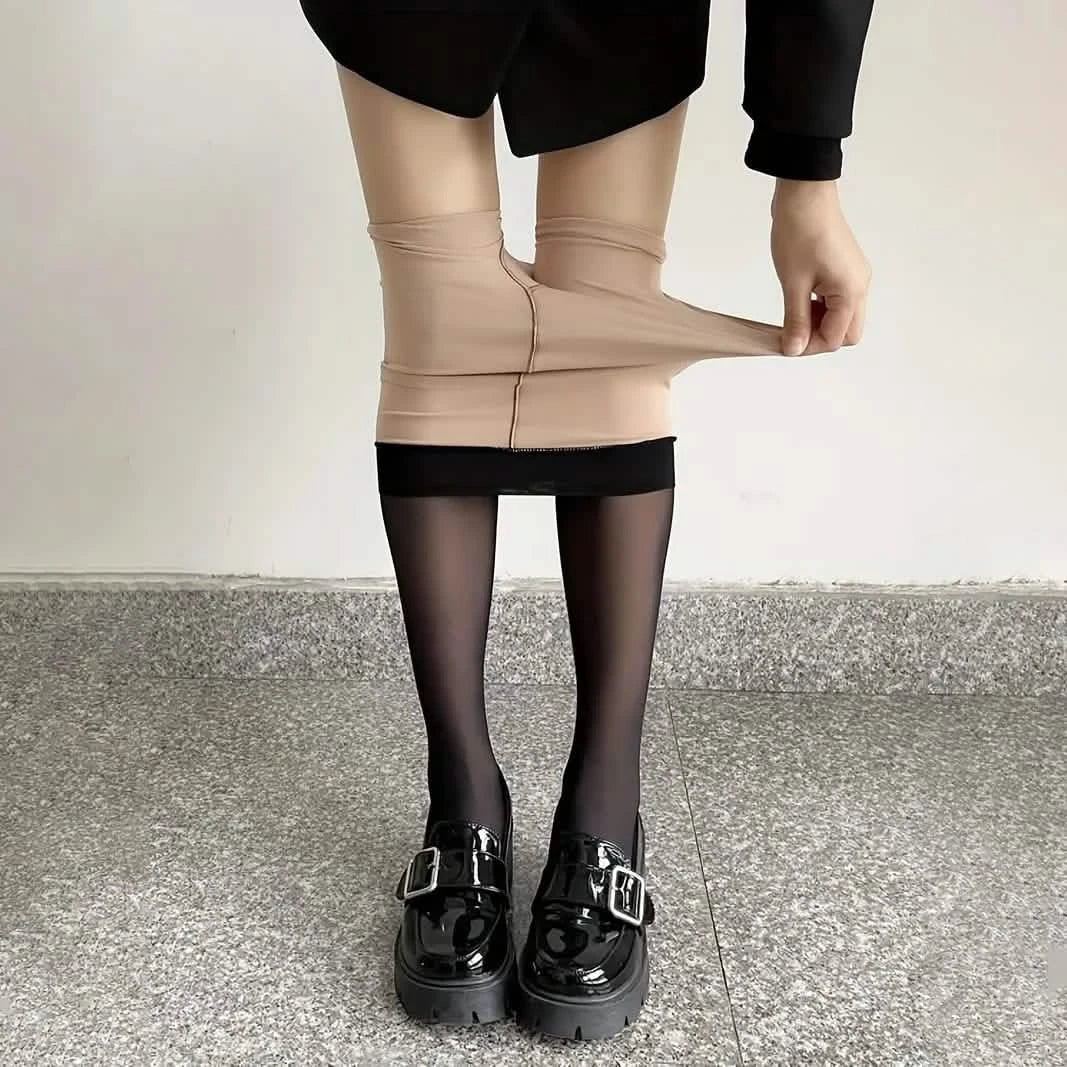 Elastic Translucent Thermal Tights Pants for Women DailySale