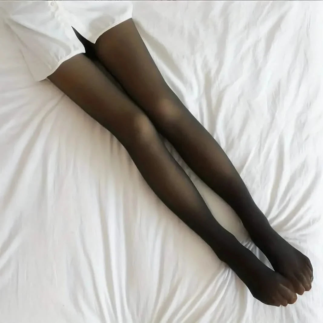 Elastic Translucent Thermal Tights Pants for Women DailySale