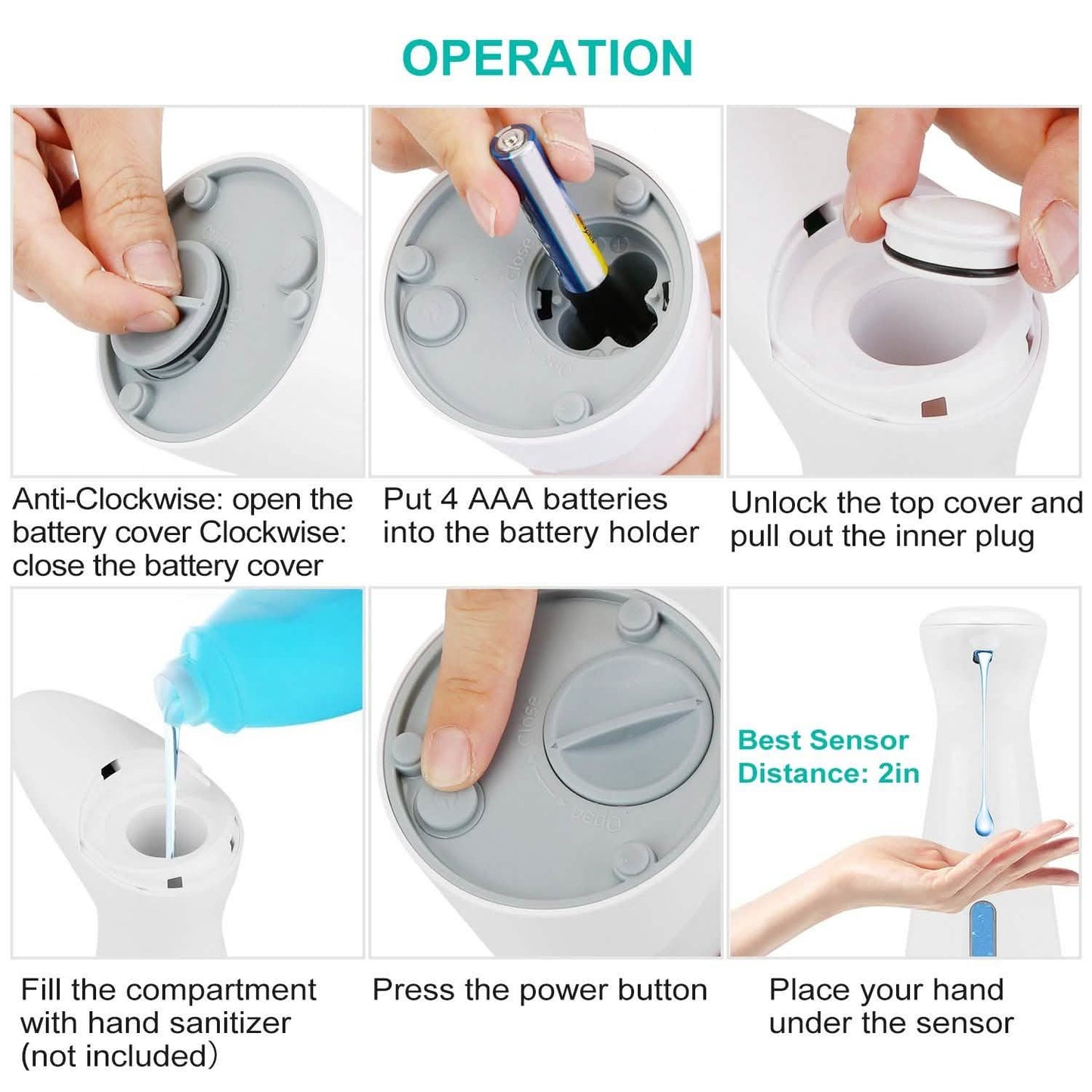 Electric Automatic Soap Dispenser DailySale