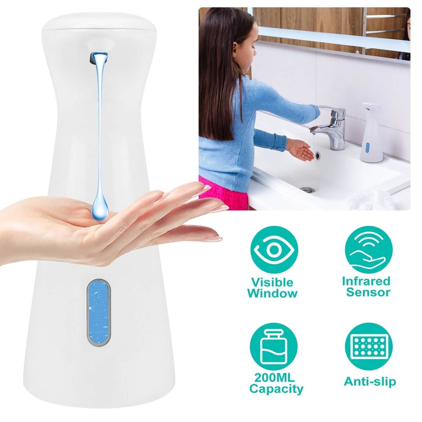 Electric Automatic Soap Dispenser DailySale