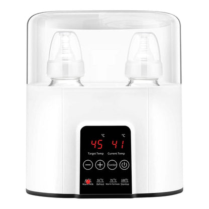 Electric Baby Milk Bottle Warmer Fit with 4 Heating Modes Adjustable Temperature Display Screen DailySale