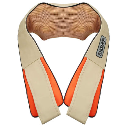 Electric Back Massage Cape with Heat Deep Tissue 3D Kneading Massage DailySale