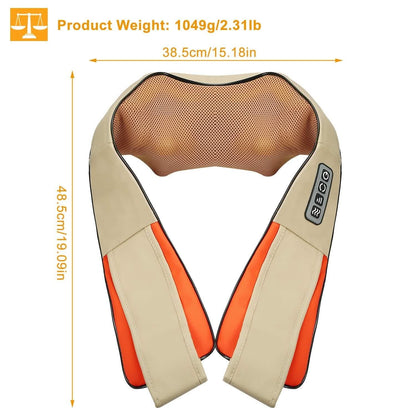 Electric Back Massage Cape with Heat Deep Tissue 3D Kneading Massage DailySale