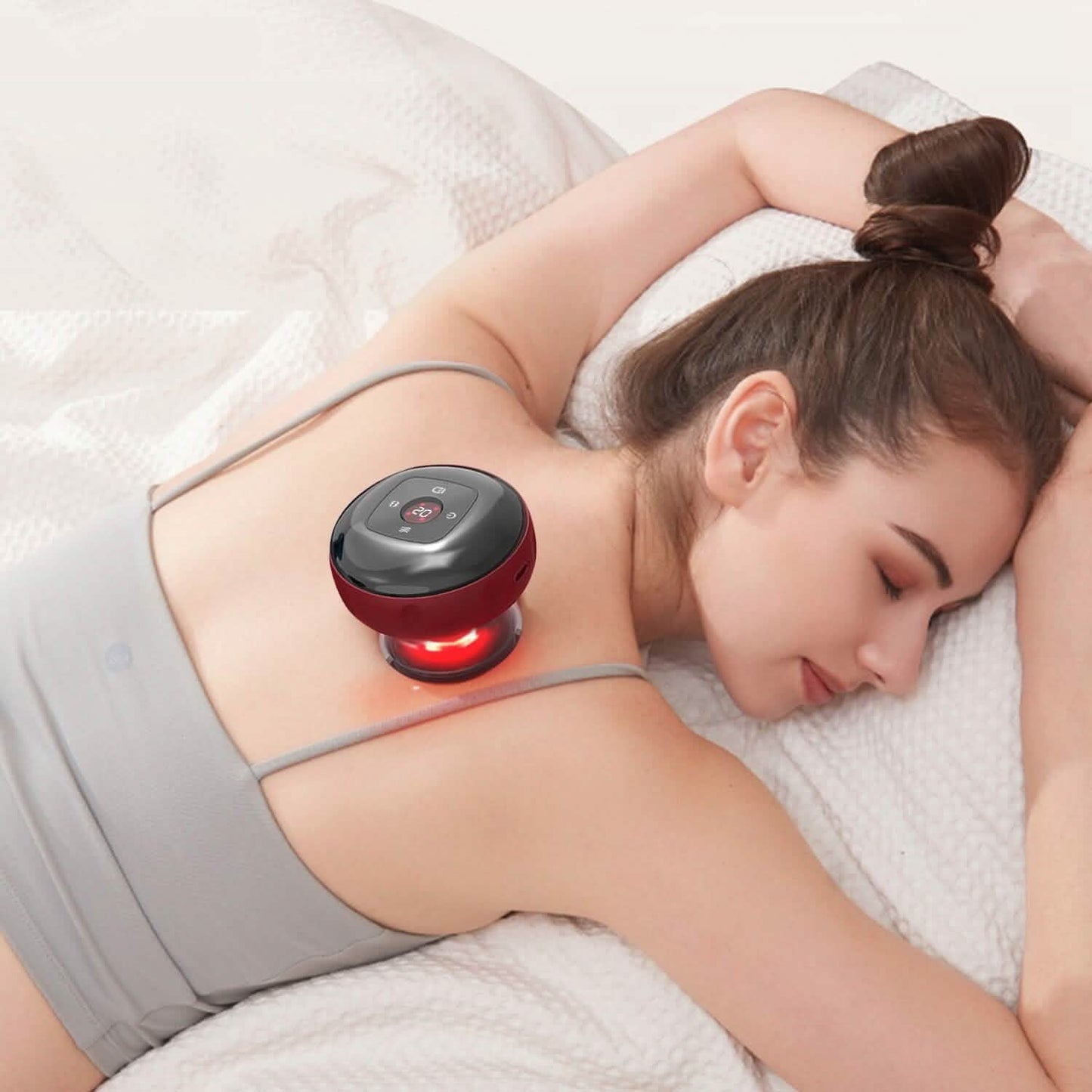 Electric Back Scraping Machine Vacuum Therapy Cupping Device DailySale