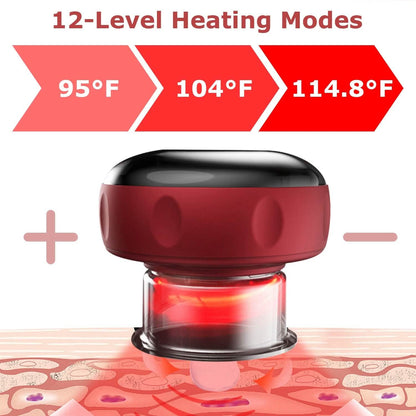 Electric Back Scraping Machine Vacuum Therapy Cupping Device DailySale