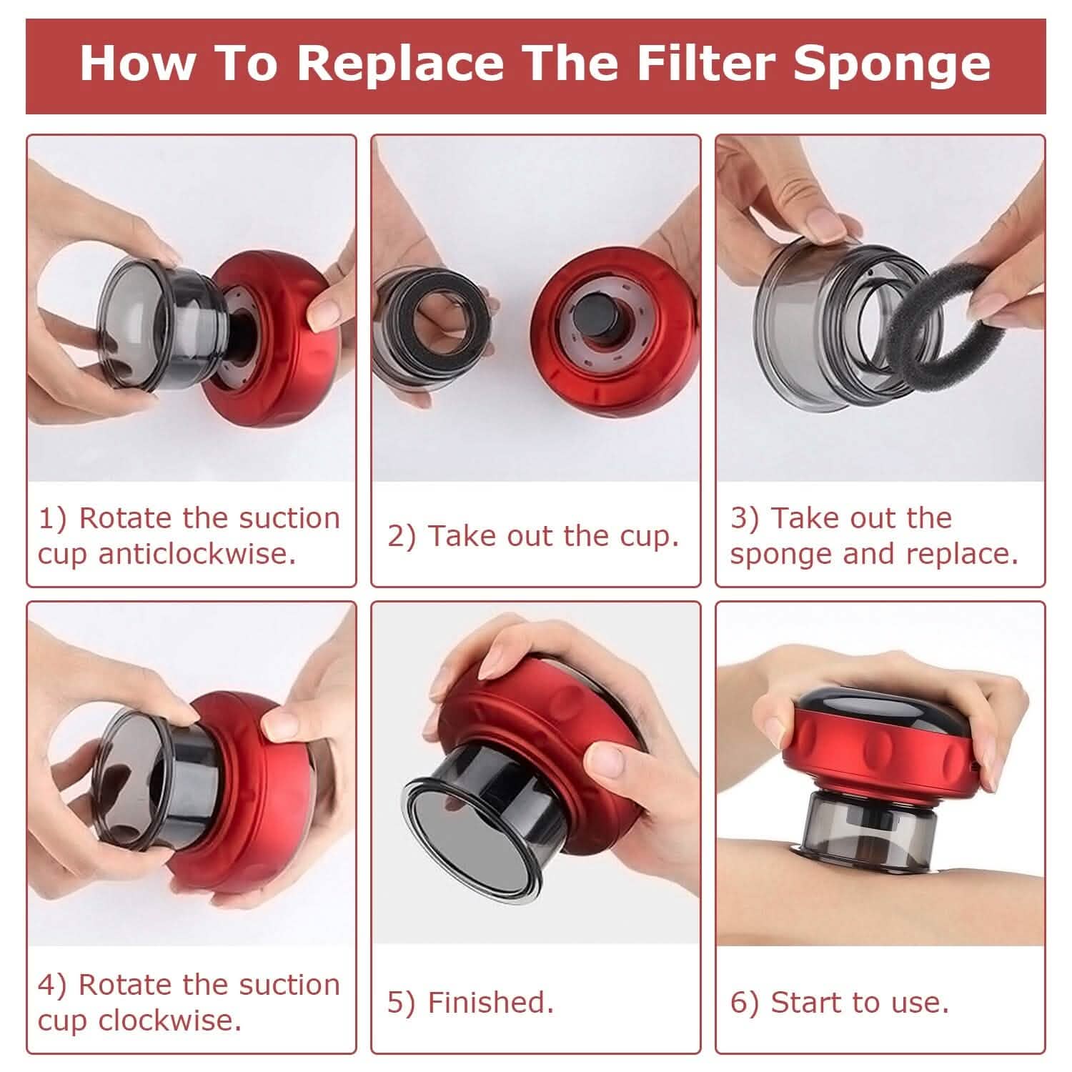 Electric Back Scraping Machine Vacuum Therapy Cupping Device DailySale
