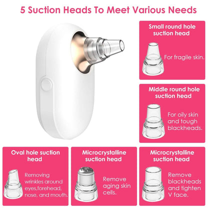 Electric Blackhead Comedone Extractor Tool Facial Pore Cleaner DailySale