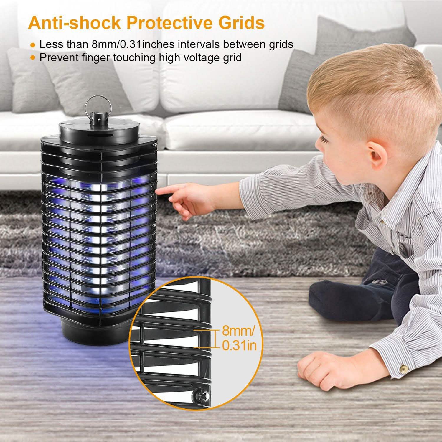 Electric Bug Zapper UV Light Flying Zapper Insect Killer Lamp DailySale