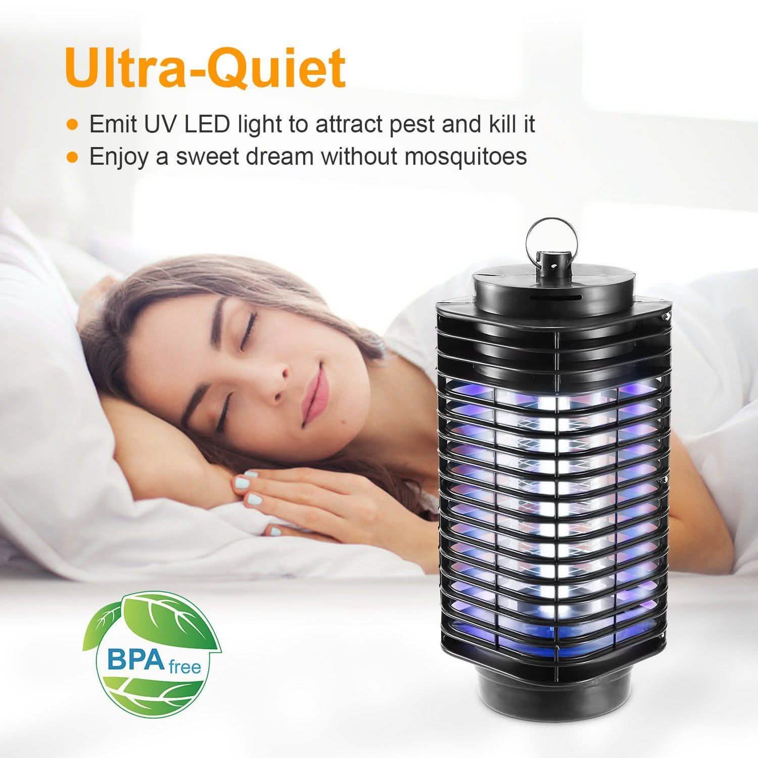 Electric Bug Zapper UV Light Flying Zapper Insect Killer Lamp DailySale