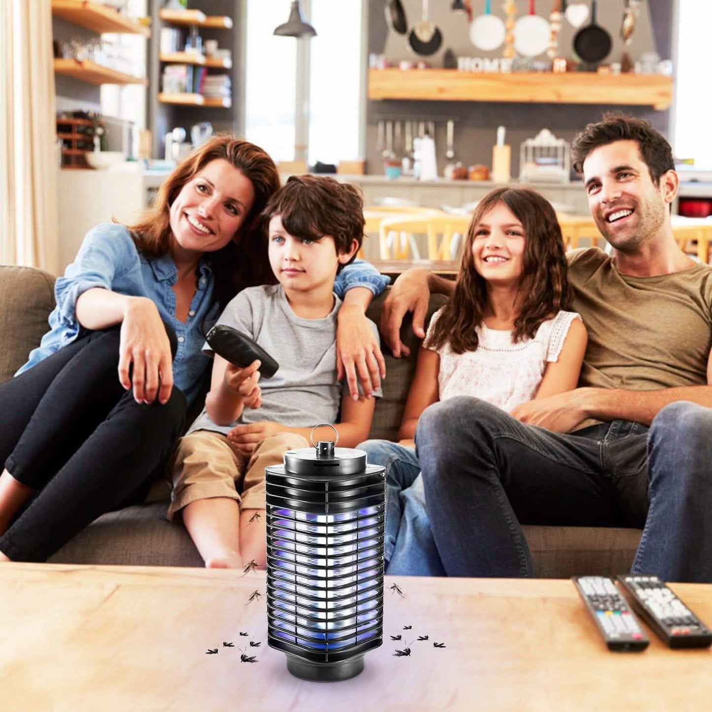 Electric Bug Zapper UV Light Flying Zapper Insect Killer Lamp DailySale