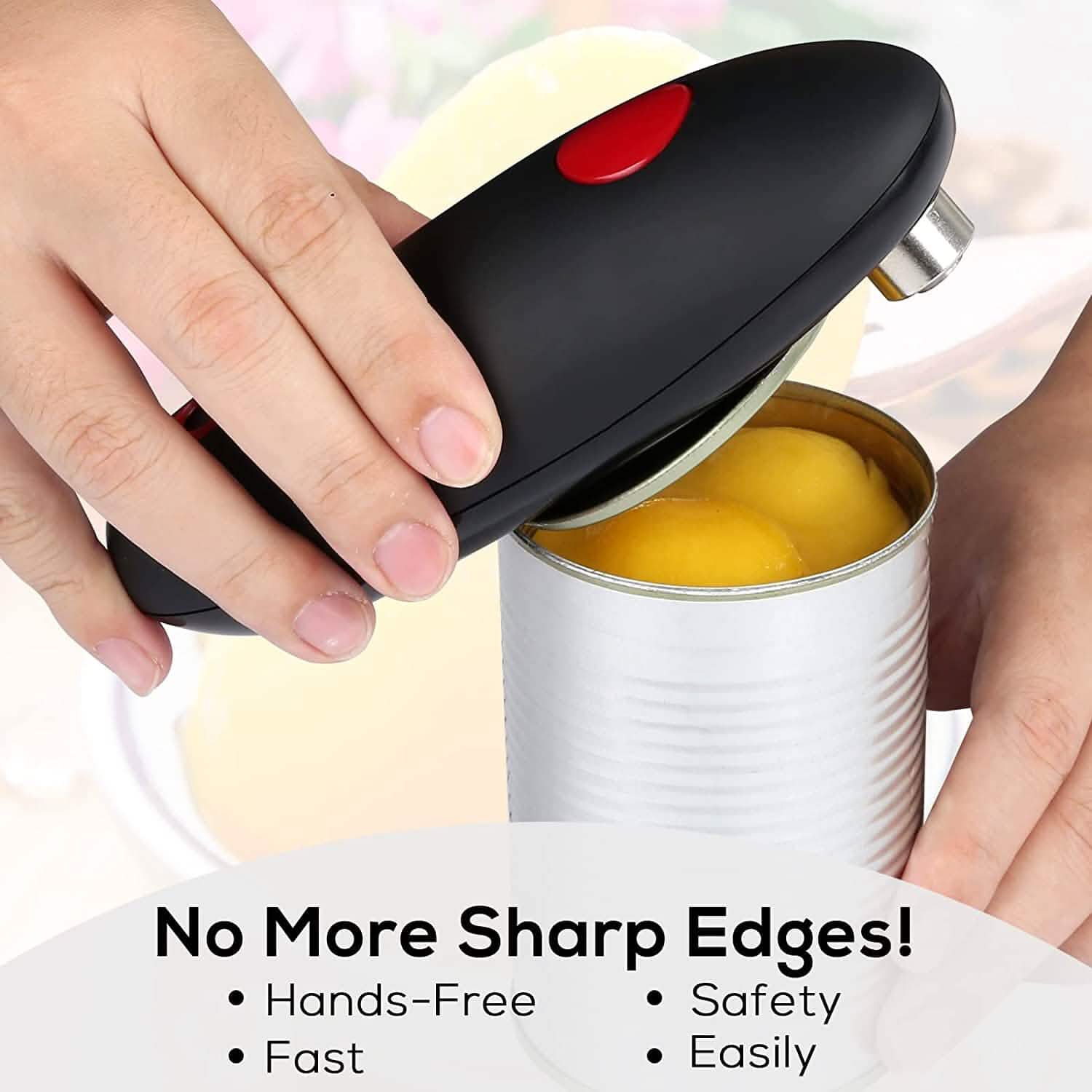 Electric Can Opener with One-Touch On & Off DailySale