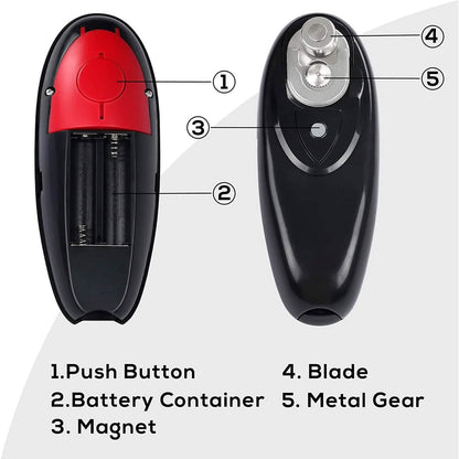 Electric Can Opener with One-Touch On & Off DailySale