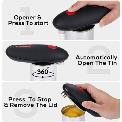 Electric Can Opener with One-Touch On & Off DailySale