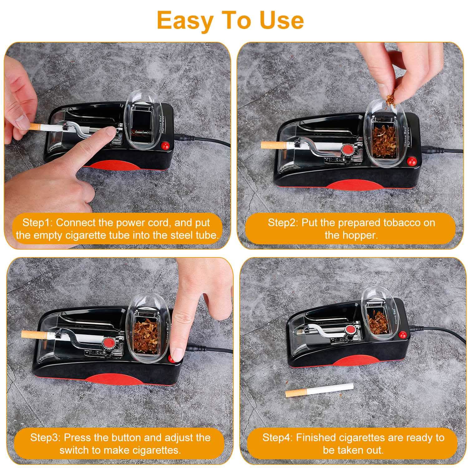 Electric Cigarette Rolling Machine DailySale