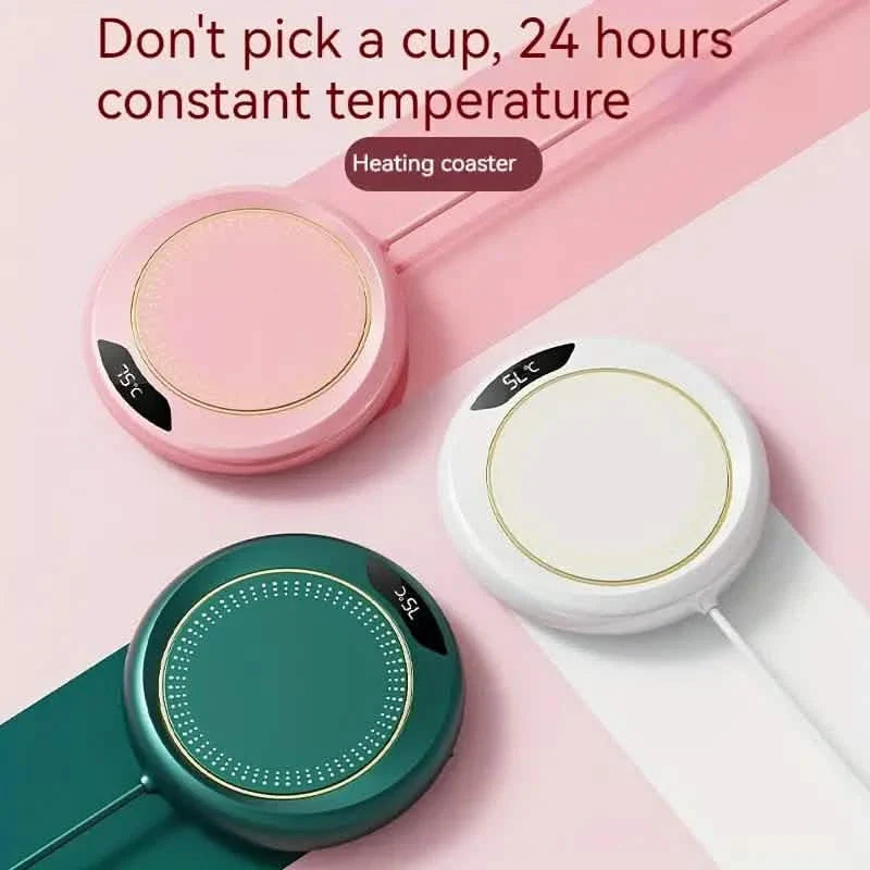 Electric Coffee Mug Warmer, 3 Temperature Settings DailySale