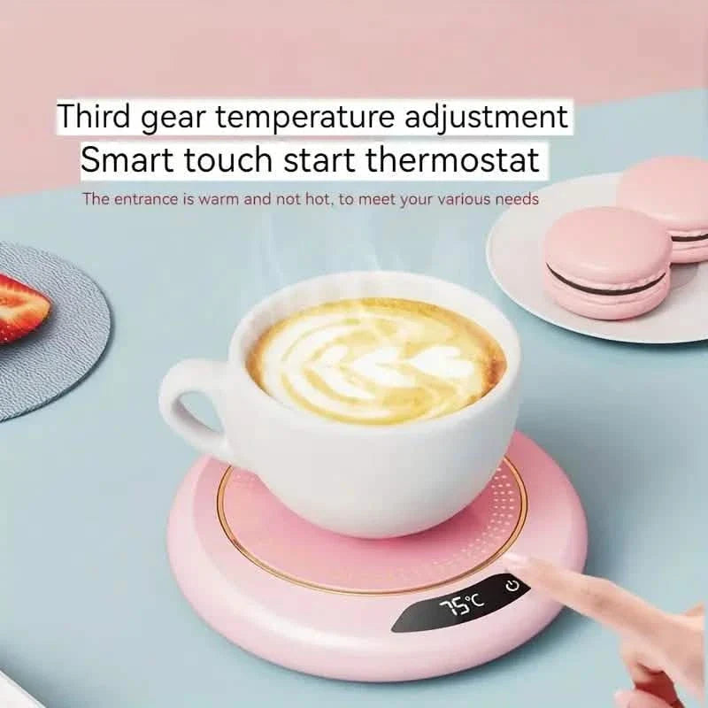 Electric Coffee Mug Warmer, 3 Temperature Settings DailySale