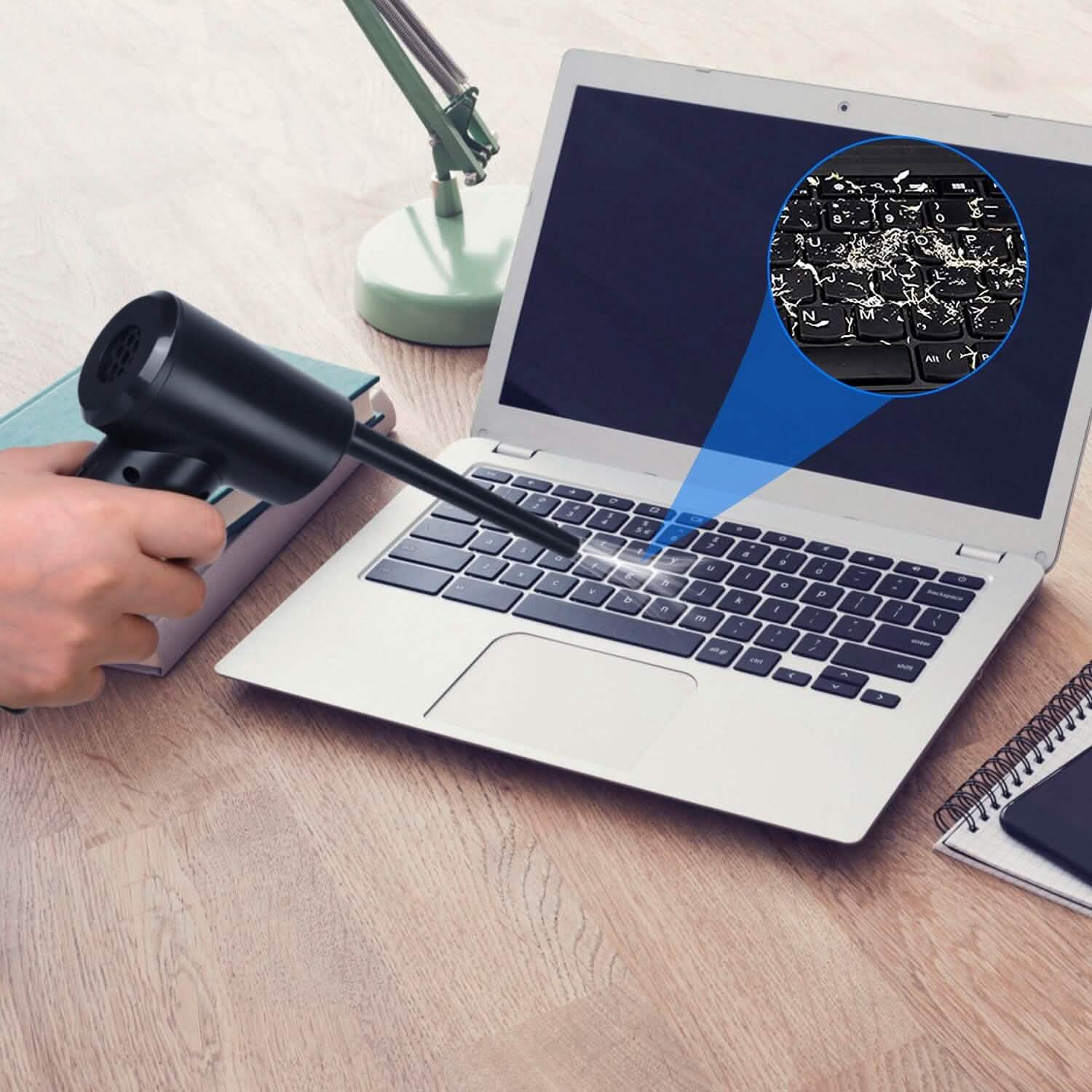 Electric Cordless Air Duster Blower for Computer Keyboard DailySale