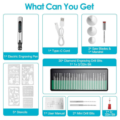 Electric Cordless Engraving Pen DailySale