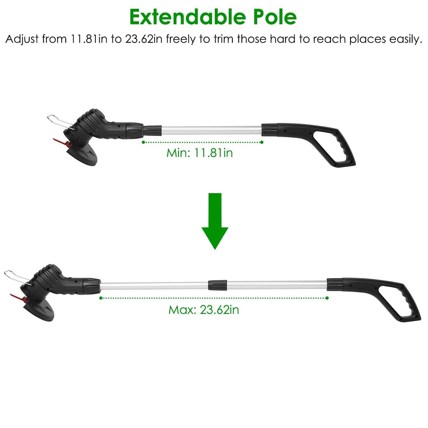 Electric Cordless Grass Trimmer DailySale