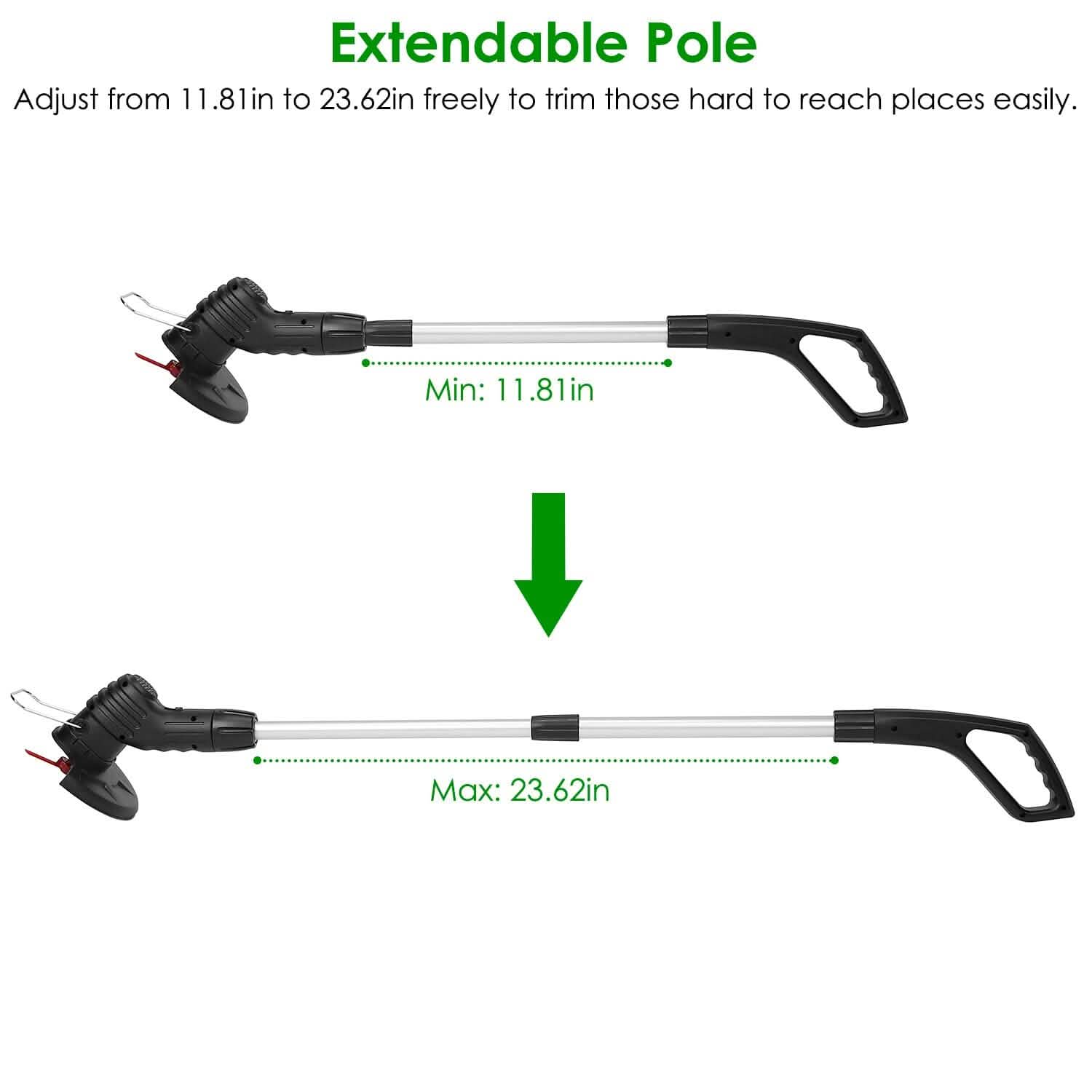 Electric Cordless Grass Trimmer DailySale