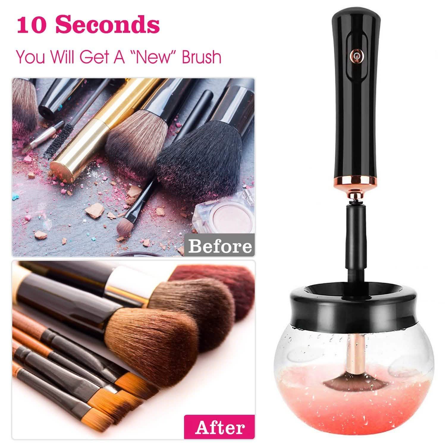 Electric Cosmetic Makeup Brush Cleaner Dryer DailySale