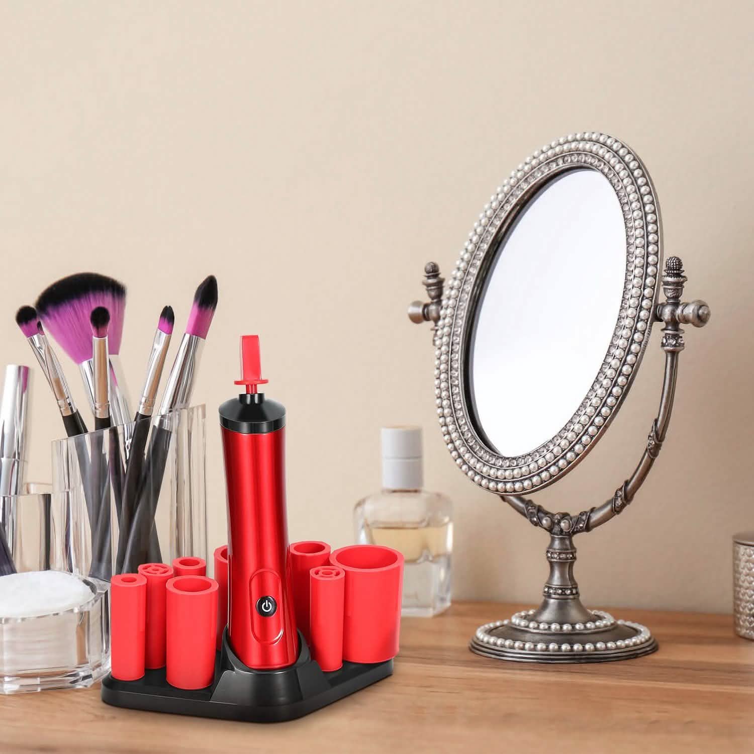 Electric Cosmetic Makeup Brush Cleaner Dryer DailySale