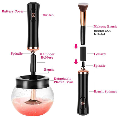 Electric Cosmetic Makeup Brush Cleaner Dryer DailySale
