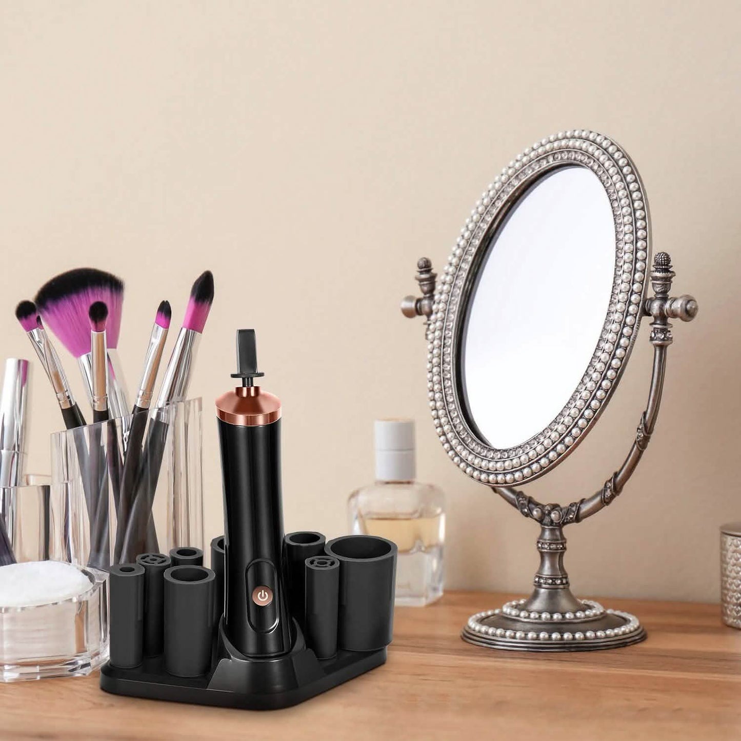Electric Cosmetic Makeup Brush Cleaner Dryer DailySale