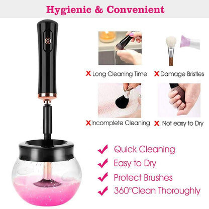 Electric Cosmetic Makeup Brush Cleaner Dryer DailySale