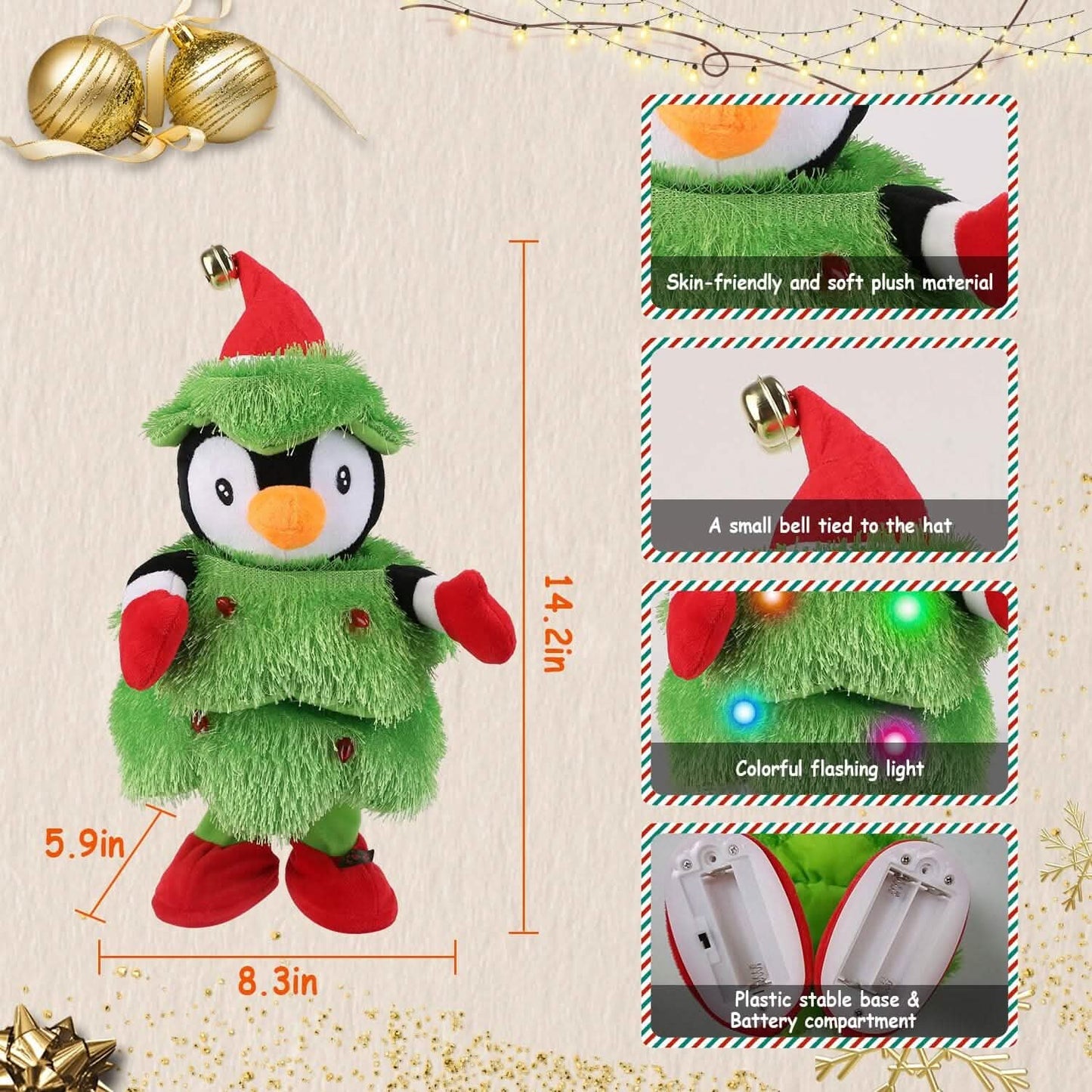 Electric Dancing Singing Plush Toy DailySale