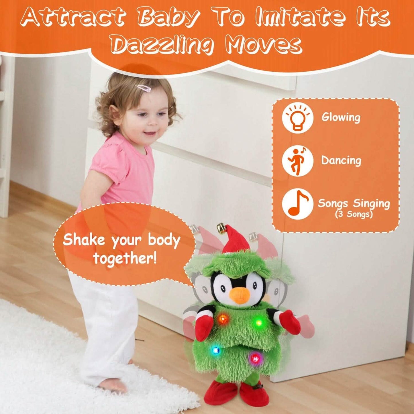 Electric Dancing Singing Plush Toy DailySale