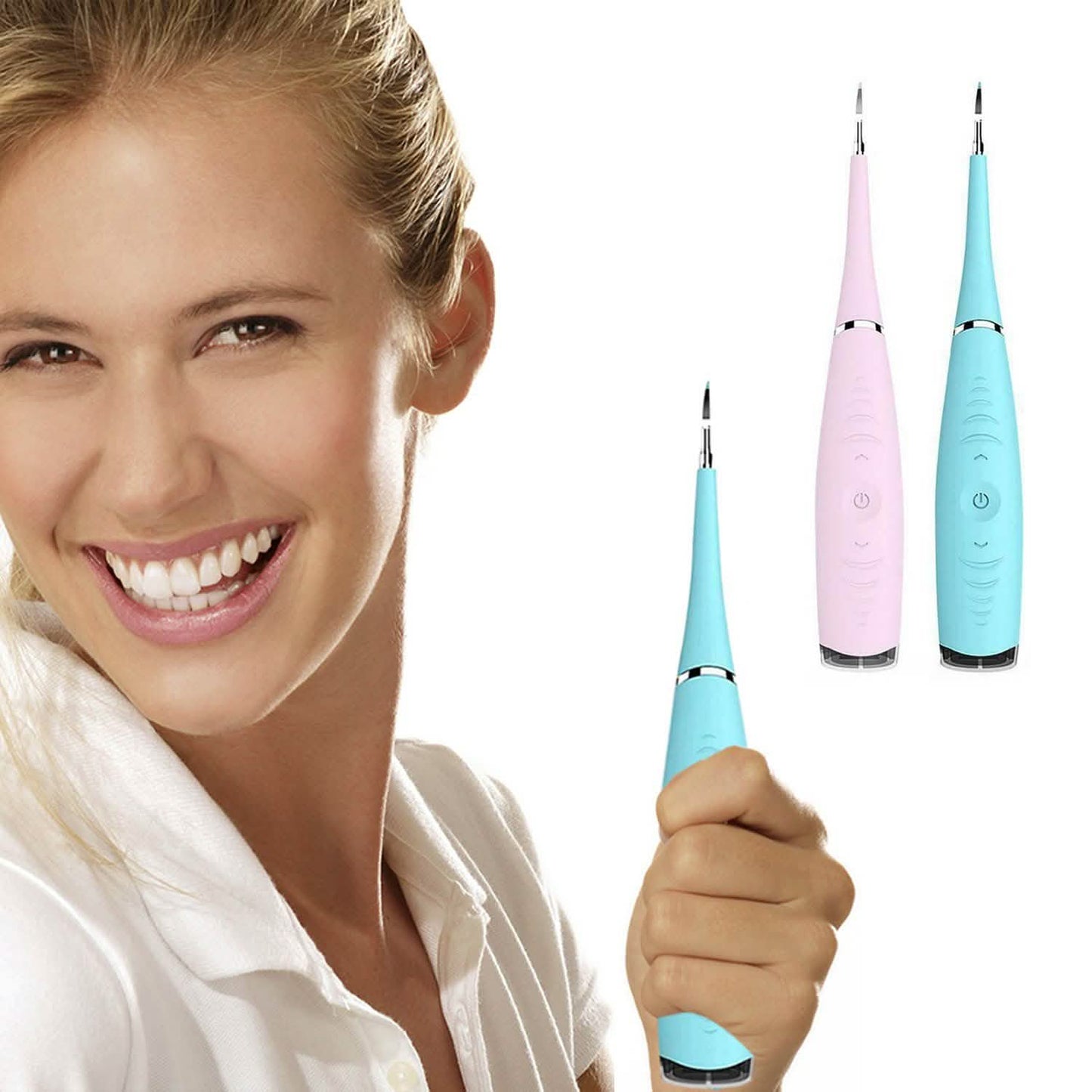 Electric Dental Scaler Tartar Calculus Plaque Tooth Stains Remover Tool DailySale