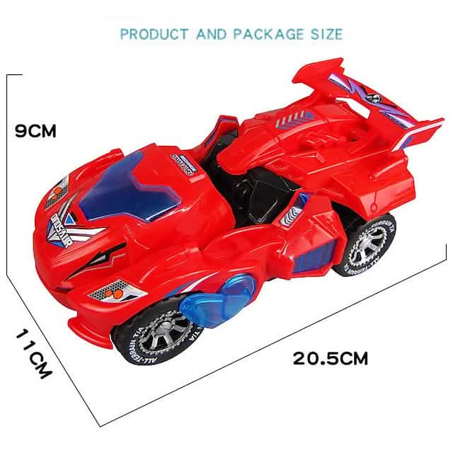 Electric Dinosaur Non Remote Control Morphing Vehicle Toy DailySale