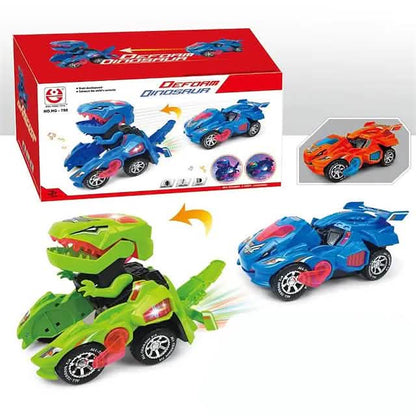 Electric Dinosaur Non Remote Control Morphing Vehicle Toy DailySale