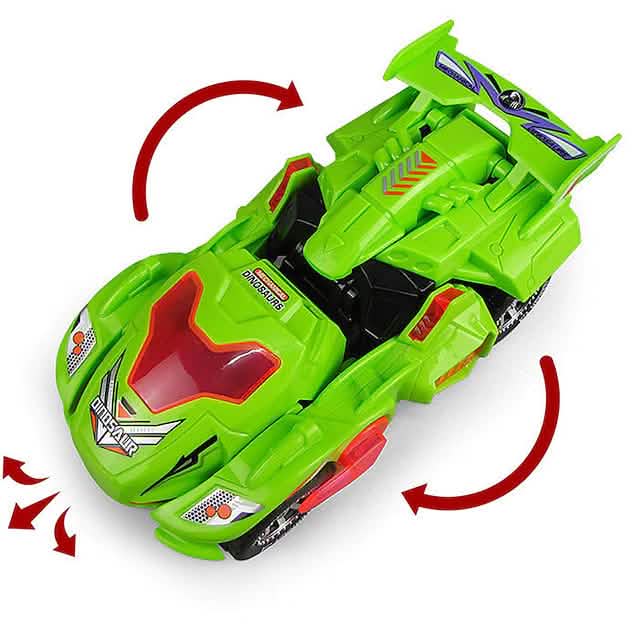 Electric Dinosaur Non Remote Control Morphing Vehicle Toy DailySale