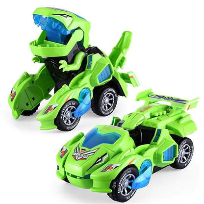 Electric Dinosaur Non Remote Control Morphing Vehicle Toy DailySale