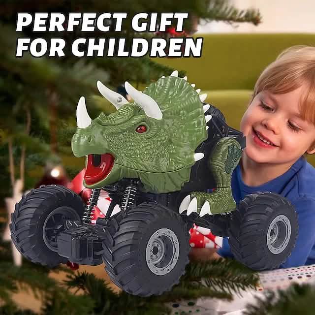 Electric Dinosaur Remote Control Spray Stunt Car DailySale