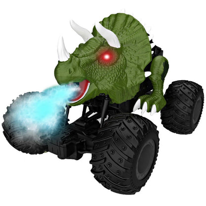 Electric Dinosaur Remote Control Spray Stunt Car DailySale