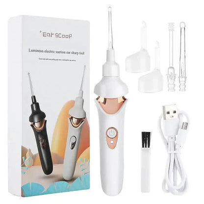 Electric Ear Cordless Safe Vibration Painless Vacuum Ear Wax Pick Cleaner Remover Spiral DailySale