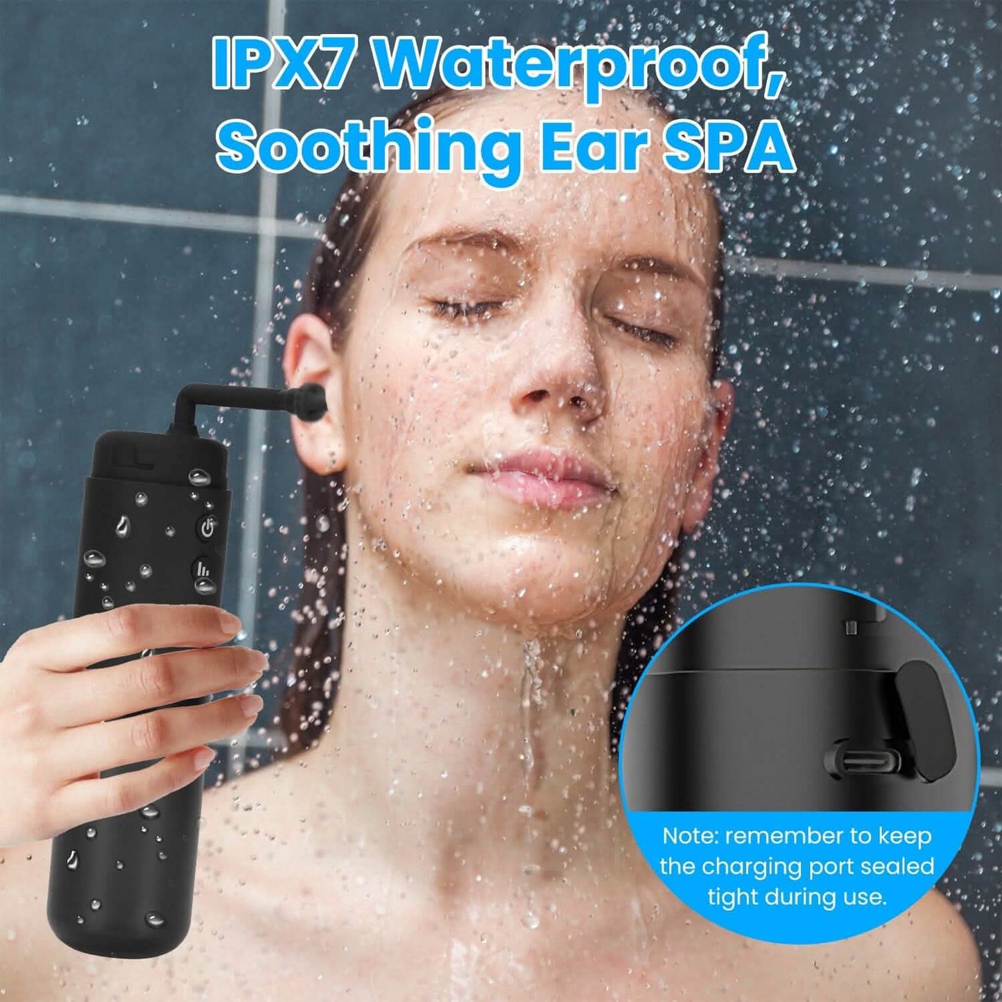 Electric Ear Wax Removal Kit with 3 Modes 6 Ear Tips IPX7 Waterproof USB Rechargeable DailySale