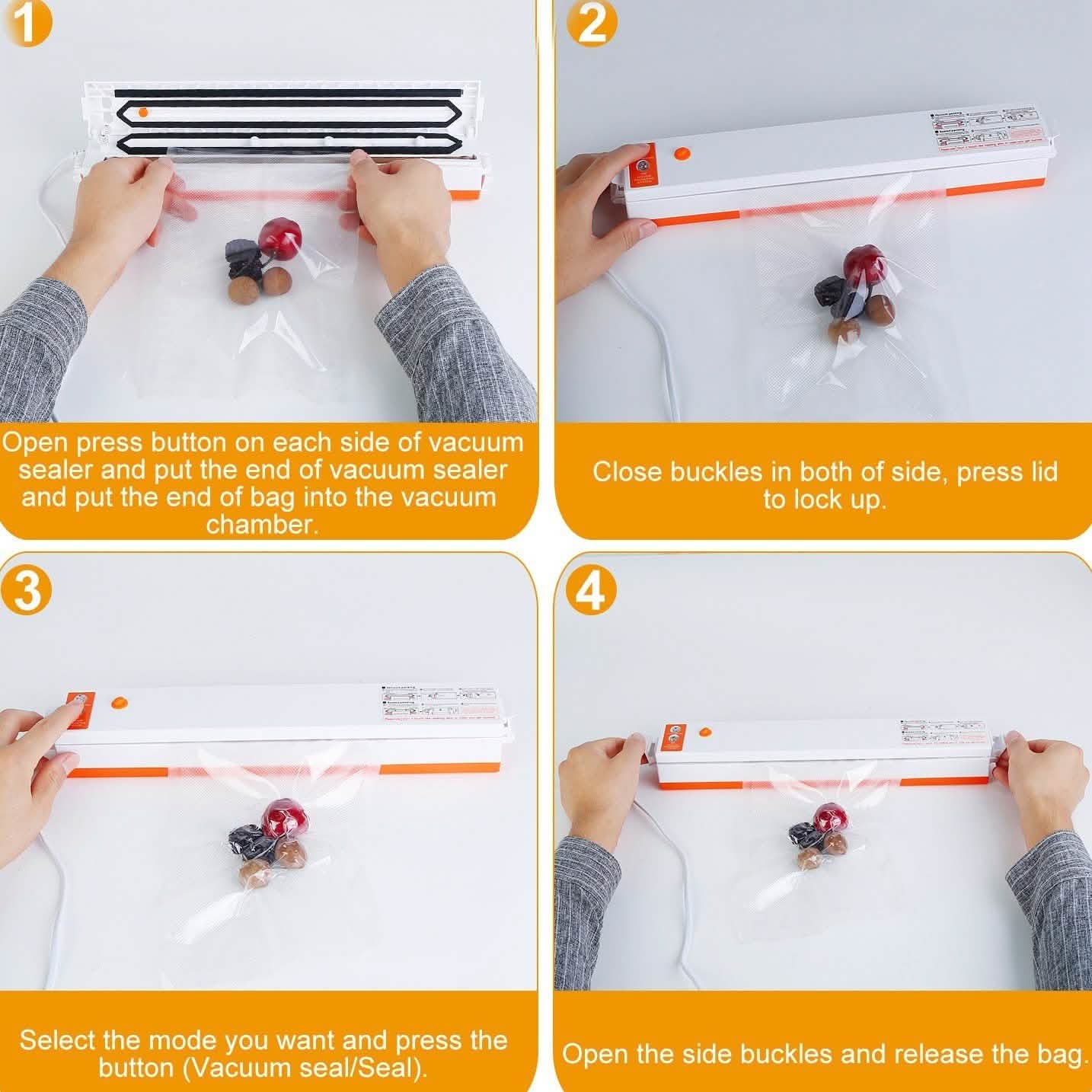 Electric Food Vacuum Sealer Machine DailySale