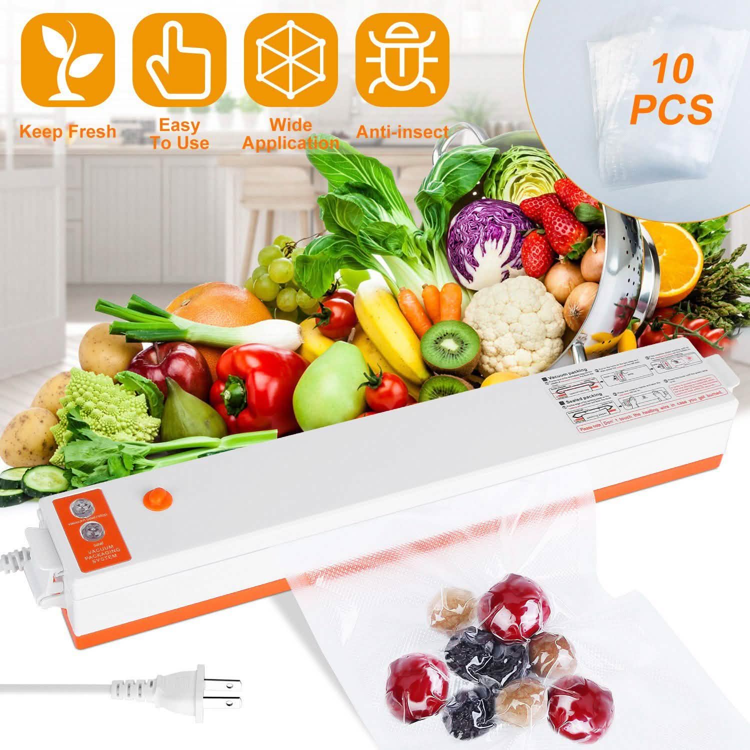 Electric Food Vacuum Sealer Machine DailySale