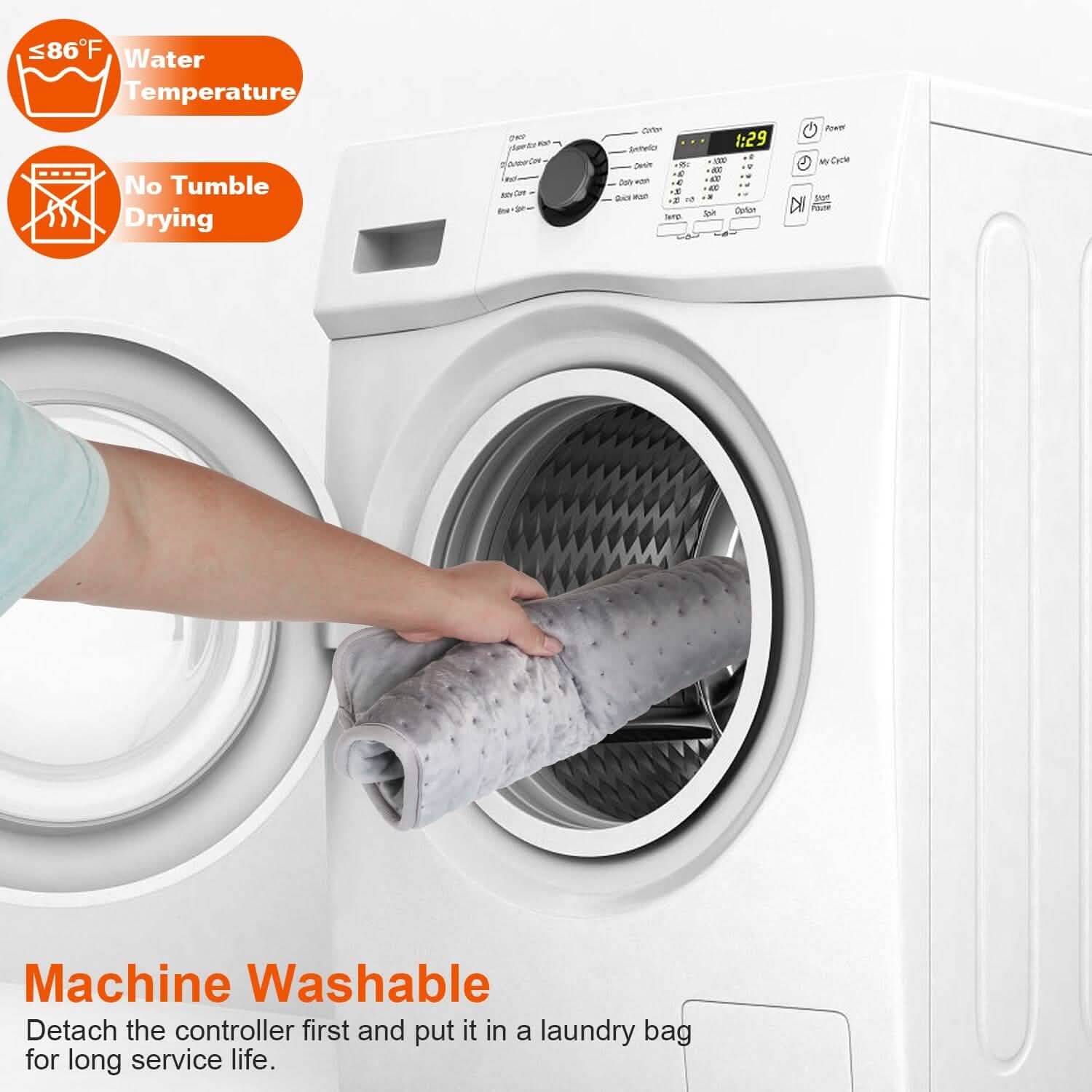 Electric Foot Warmer with 6 Temperature Settings DailySale