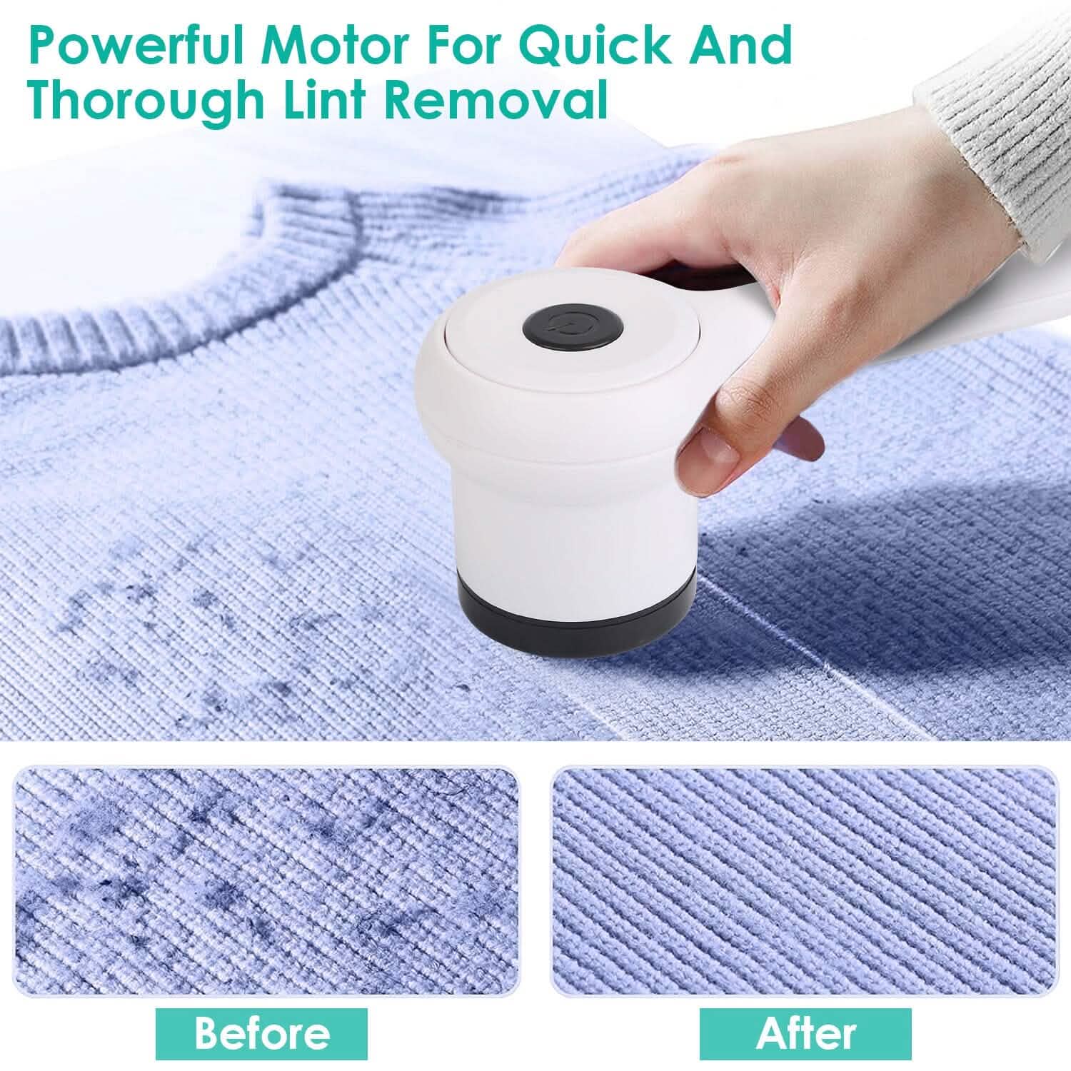 Electric Fuzz Pilling Trimmer Sweater Shaver with Detachable Handle DailySale