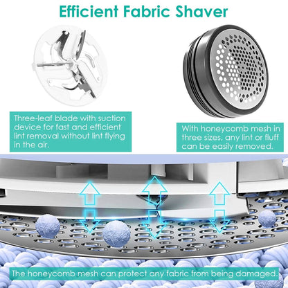 Electric Fuzz Pilling Trimmer Sweater Shaver with Detachable Handle DailySale