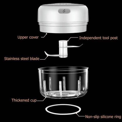 Electric Garlic Mini Crusher DailySale
