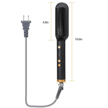 Electric Hair Straightener Brush DailySale