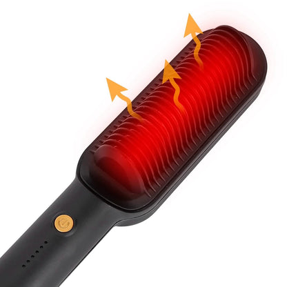 Electric Hair Straightener Brush DailySale